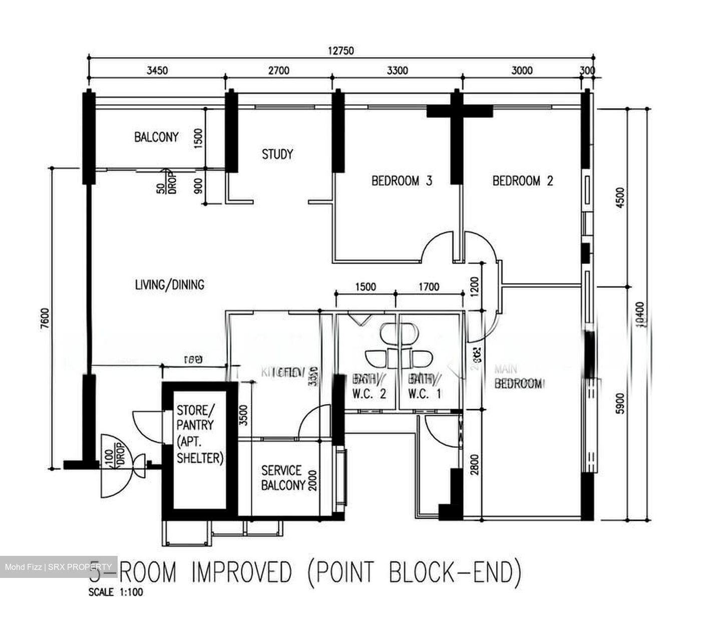 Blk 62 Toa Payoh Vista (Toa Payoh), HDB 5 Rooms #591504271